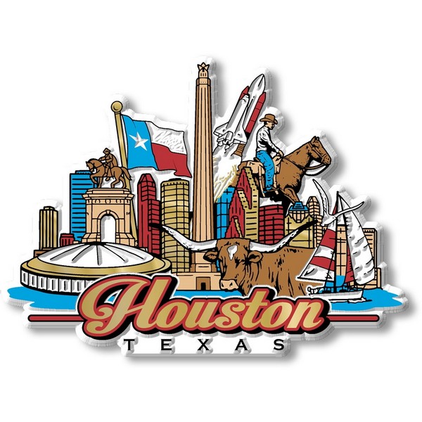 CTY115 Houston City Magnet